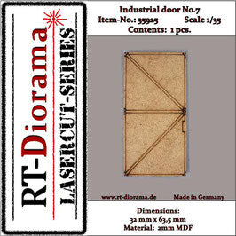 1/35 Lasercut: Industrie Ture Nr. 7