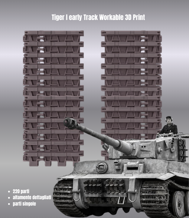 Cingoli Track Tiger I Early