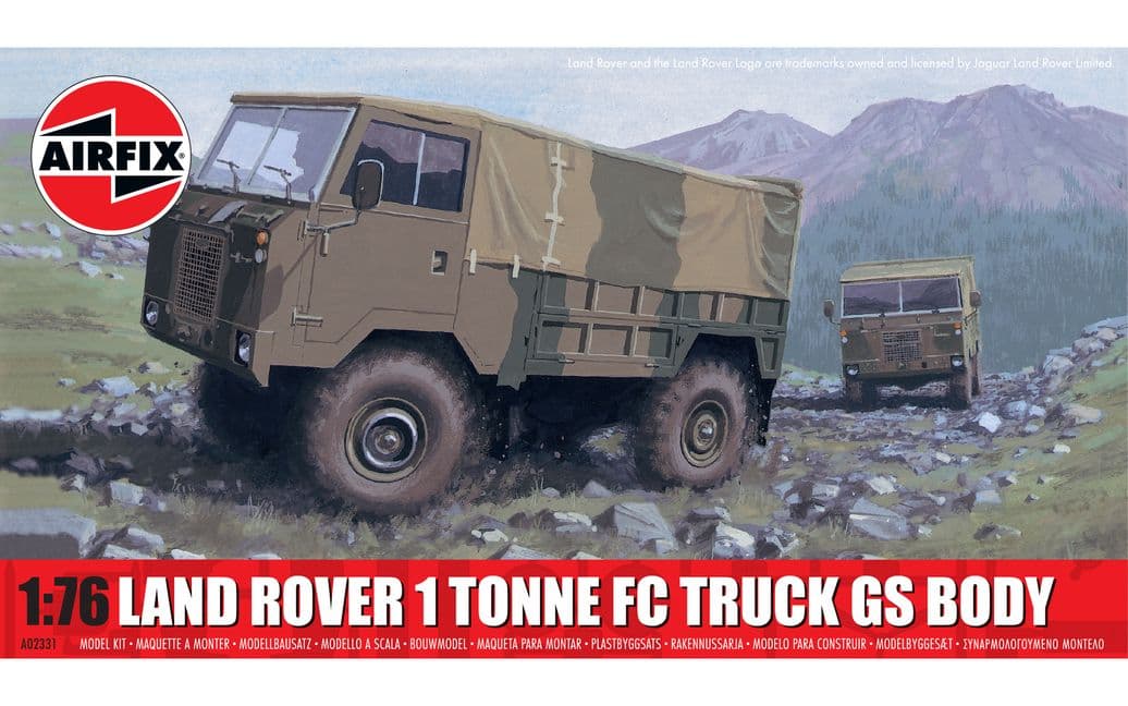 1/76 Land Rover 1 Tonne FC Truck GS Body