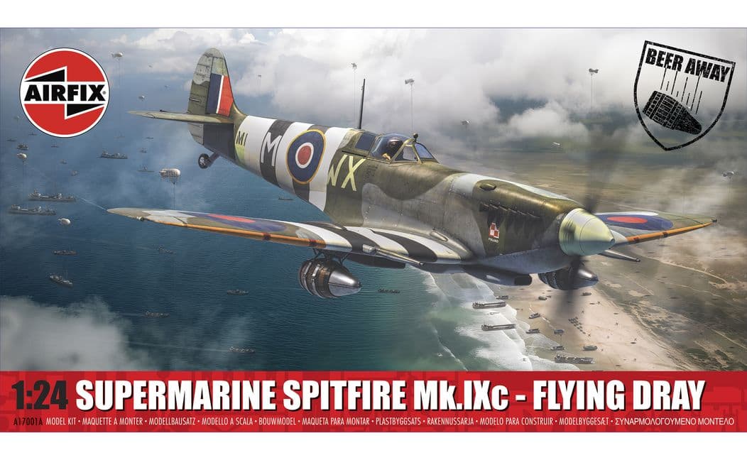 1/24 Supermarine Spitfire Mk.IXc - Flying Dray