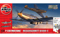 1/72 P-51D Mustang vs Messerschmitt Bf109F-4 Dogfight Double Gift Set