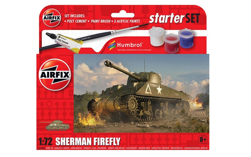 1/72 Small Beginners Set - Sherman Firefly