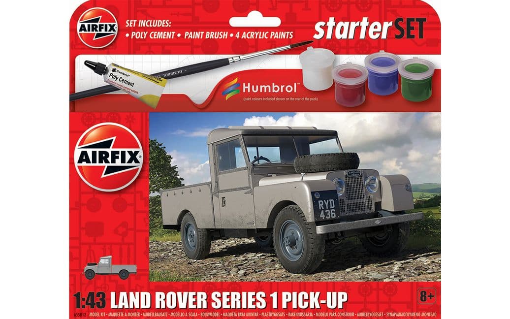 1/43 Starter Set - Land Rover Series 1 Pick-Up