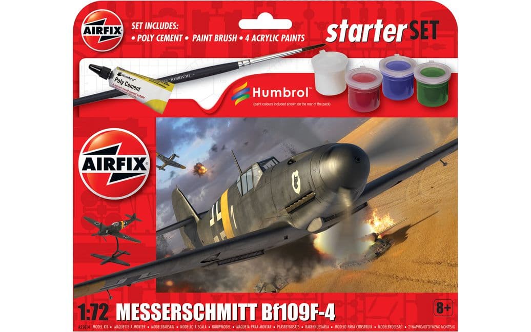 1/72 Starter Set - Messerschmitt Bf109F-4