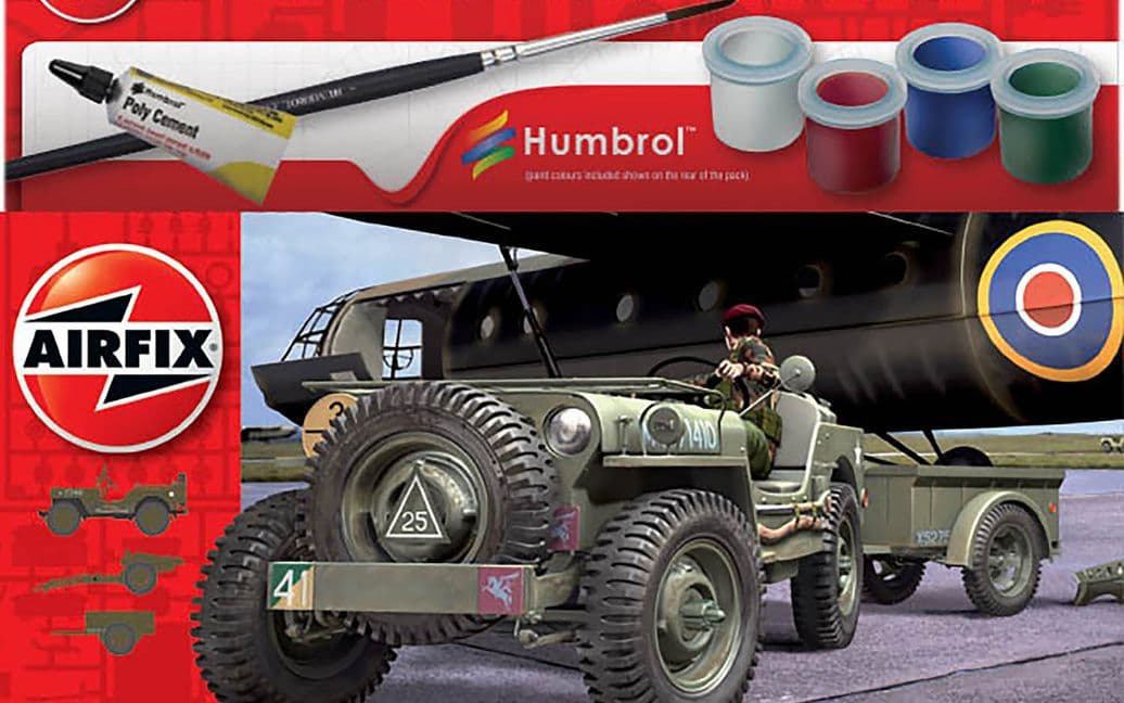 1/72 Hanging Gift Set Willys MB Jeep