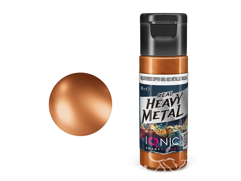 Weathered Copper IONIC-0823 Metallic Wash - 20ml