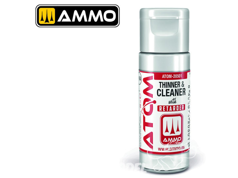 ATOM Thinner and Cleaner with Retarder 20ml
