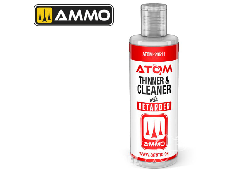 ATOM Thinner and Cleaner with Retarder 60 ml