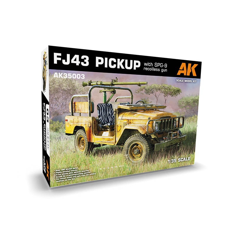 1/35 FJ43 Pickup with SPG-9 Recoilless Gun