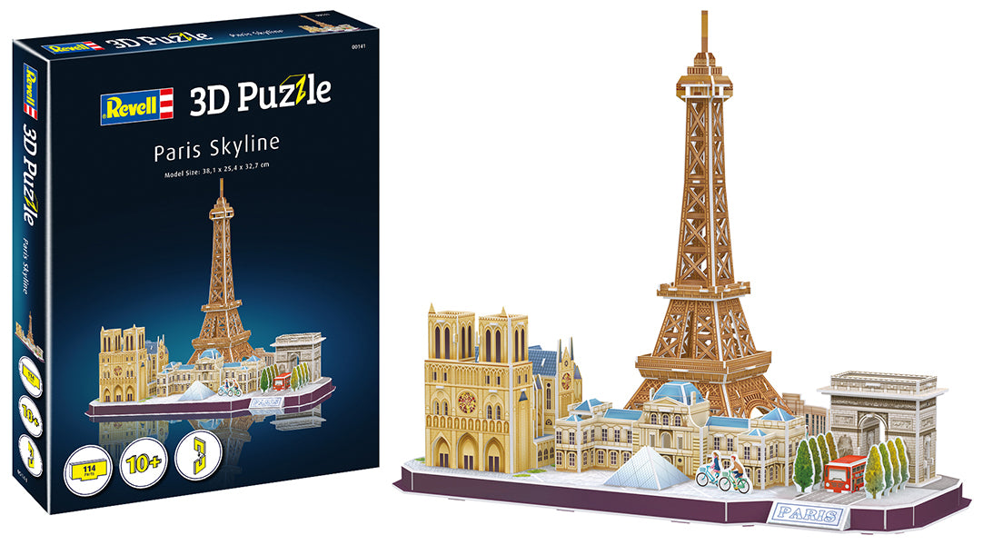 3D Puzzle Paris Skyline
