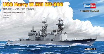 1/1250 Uss Harry  W. Hill D-986