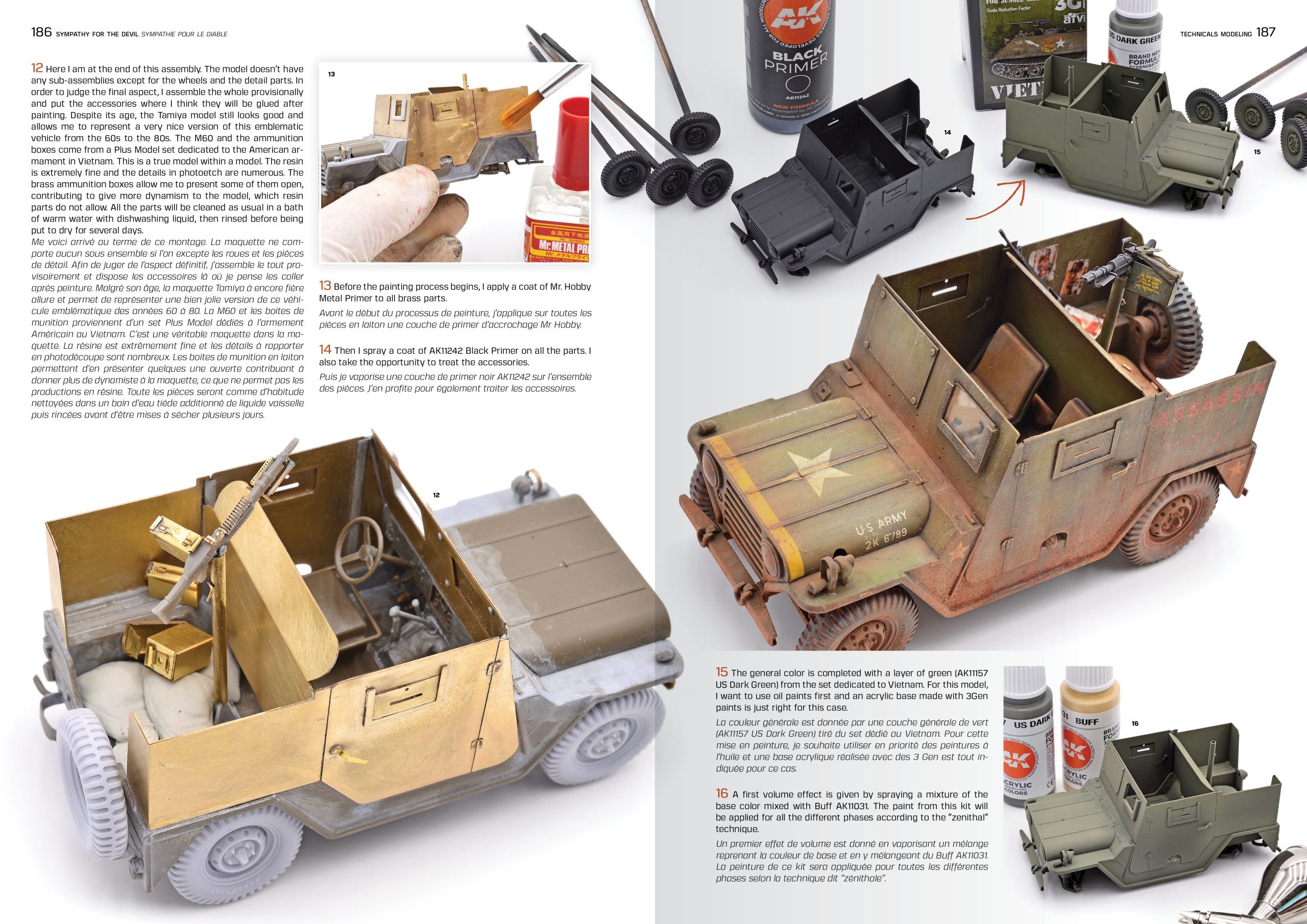 Max Lemaire: Technical Modeling Modern Light Vehicles from the 1950s and Beyond - Bilingual