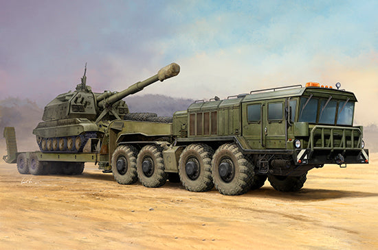 1/35 Russian KZKT-7428 Transporter with KZKT- -9101 Semi Trailer