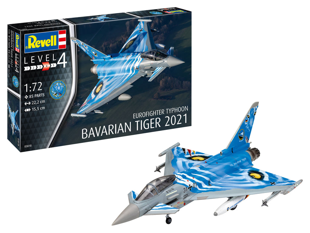 1/72 Eurofighter Typhoon Bavarian Tiger 2021