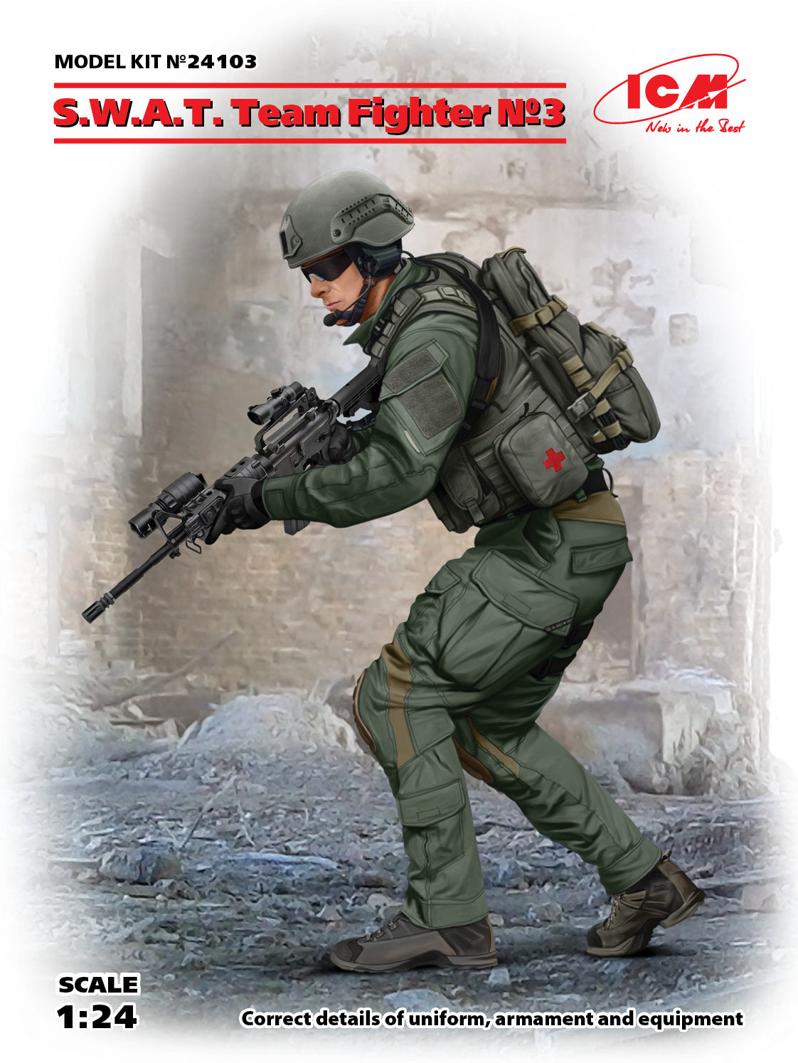 1/24 S.W.A.T. Team Fighter #3