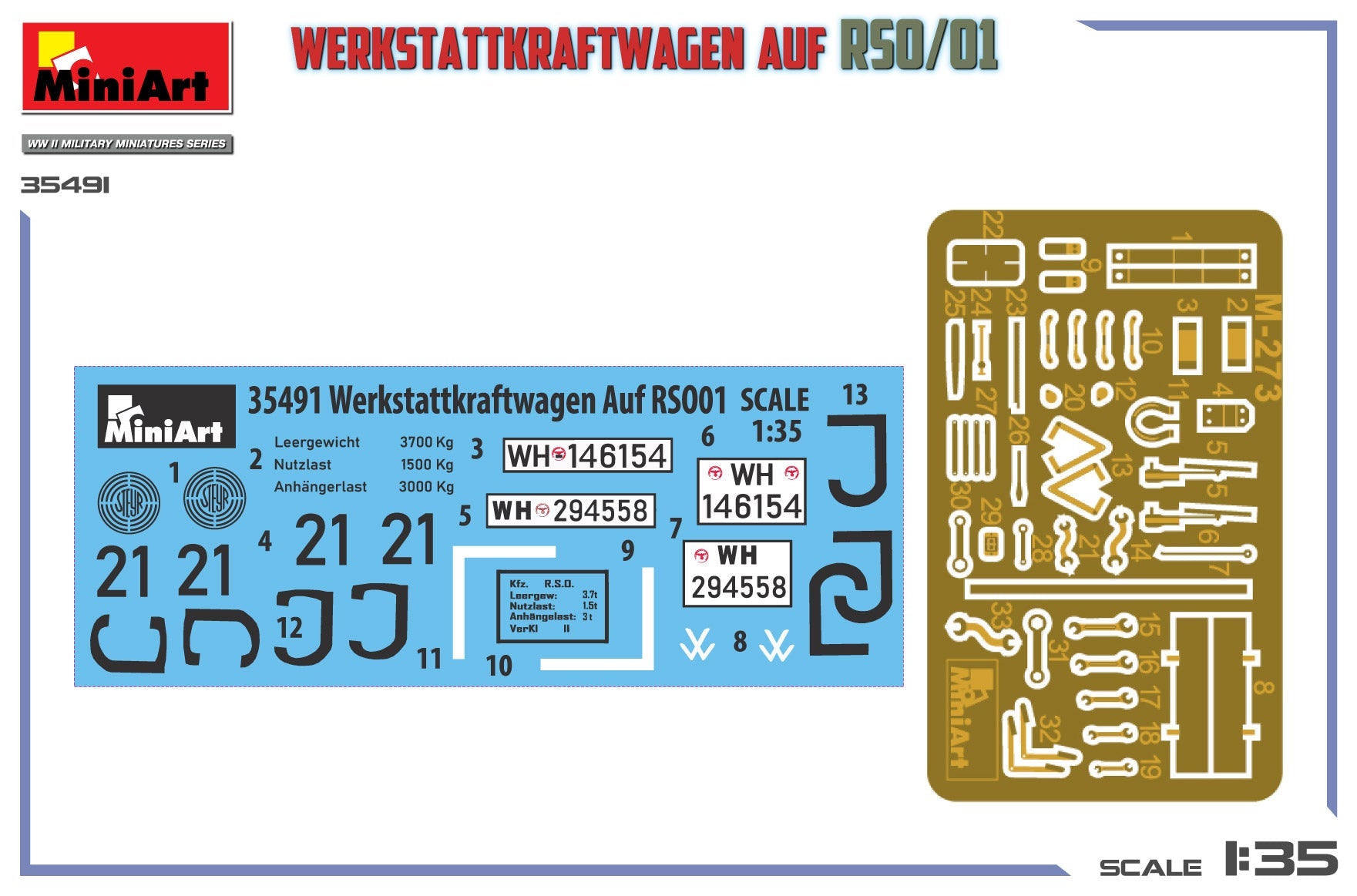 1/35 Werkstattkraftwagen Auf RSO/01
