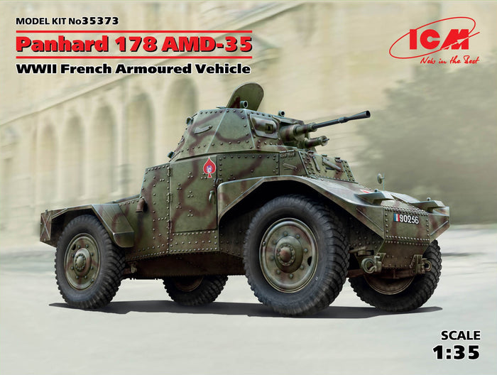 1/35 Panhard 178 AMD-35 WWII French Armoured Vehicle