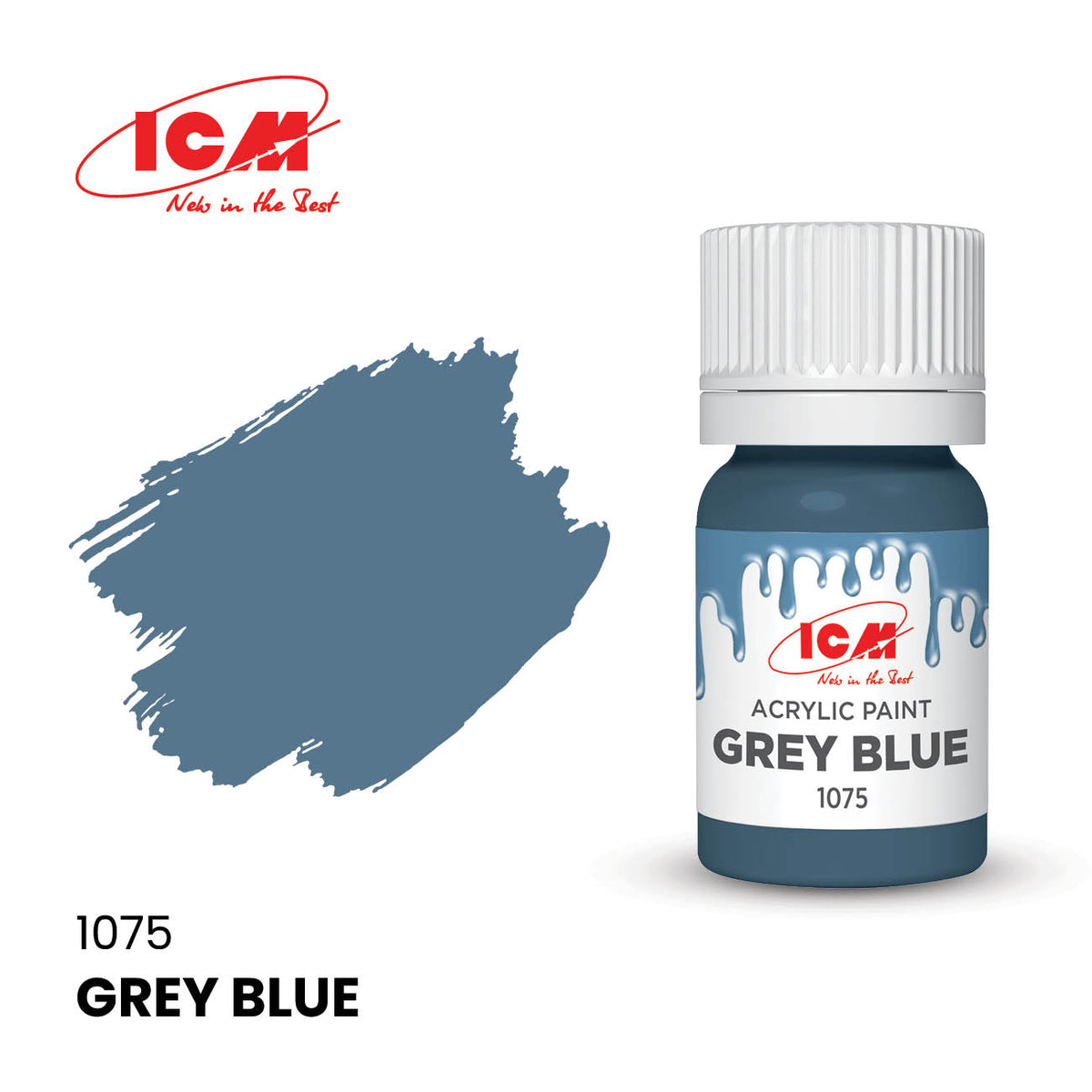 ACRYLIC PAINT Grey Blue 12 ml