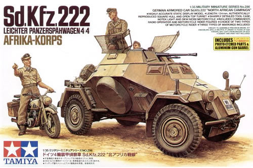 1/35 German Armored CAr Sd.Kfz.222 North African Campaign
