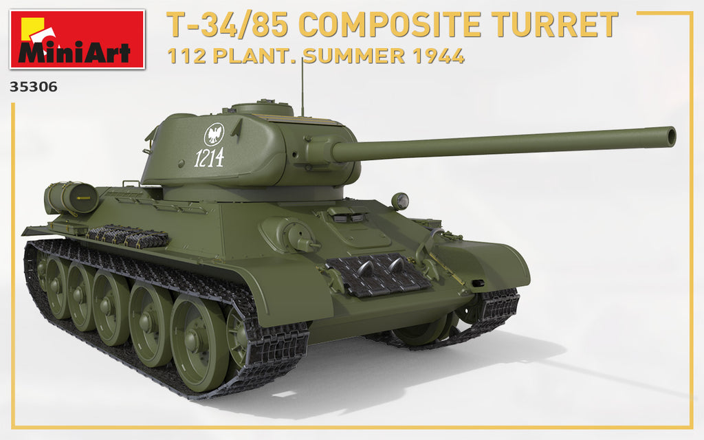 1/35 T-34/85 Composite Turret. 112 Plant. Summer 1944