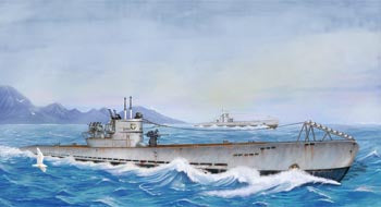 1/350 German Long Range Submarine Type U-IXC