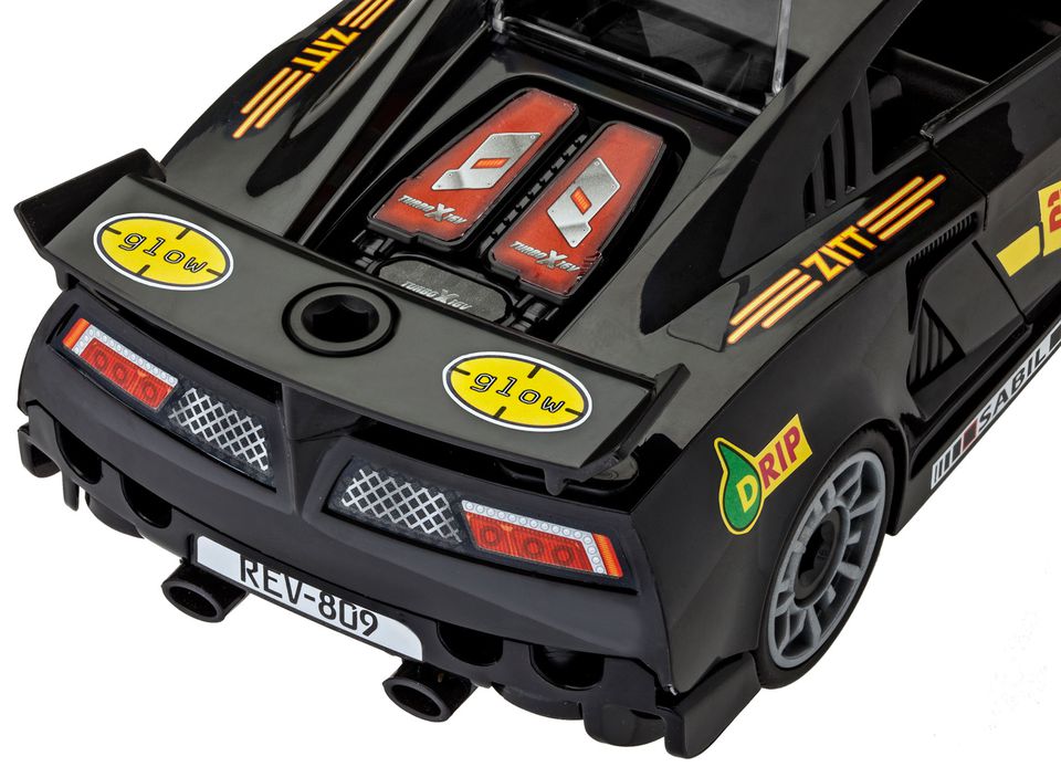 1/20 JUNIOR KIT Racing Car, black