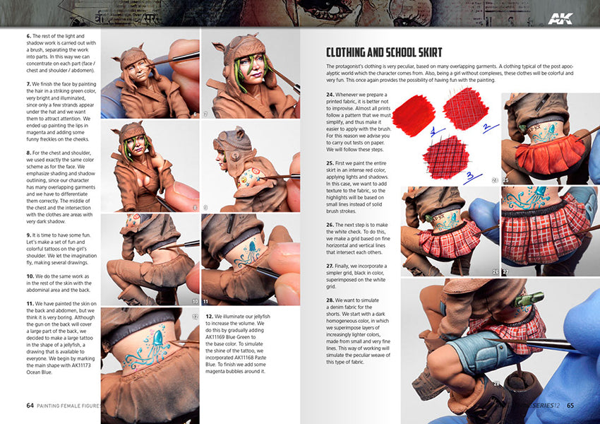 AK Learning 12 Painting Female Figures English