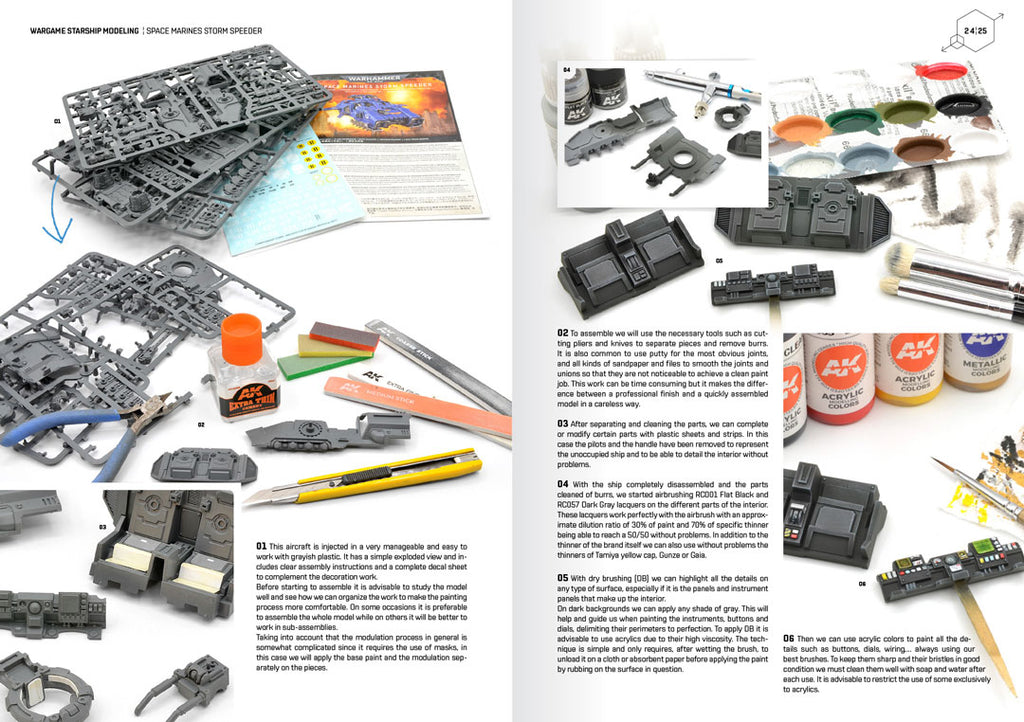 AK Learning Wargames Series 2: Starship Tecnicas Spanish
