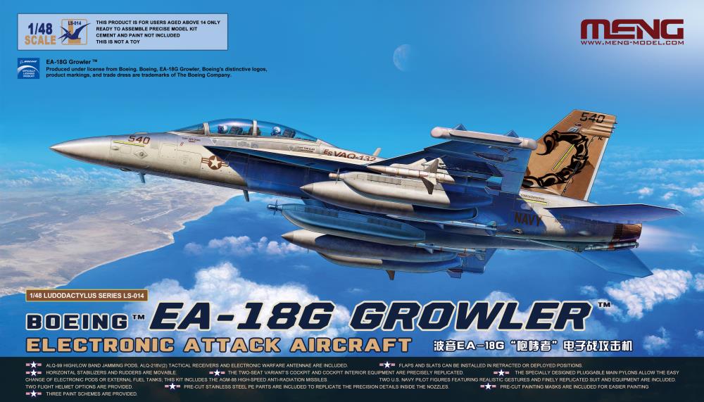 1/48 Boeing EA-18G Growler Electronic Attack Aircraft
