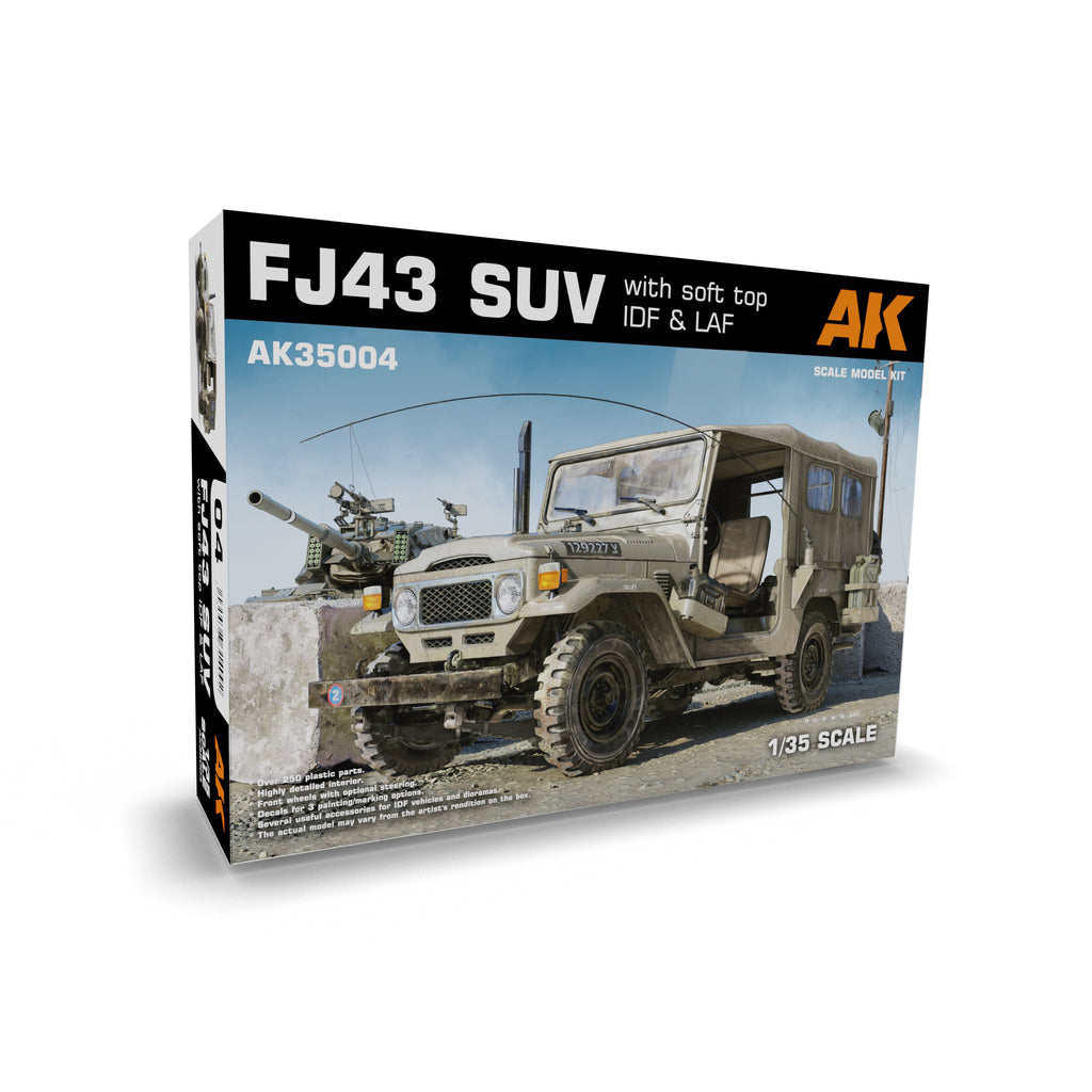 1/35 FJ43 SUV with soft top IDF & LAF