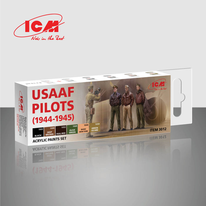 ACRYLIC SETS USAAF Pilots (1944-1945) (6 bottles x 12 ml)