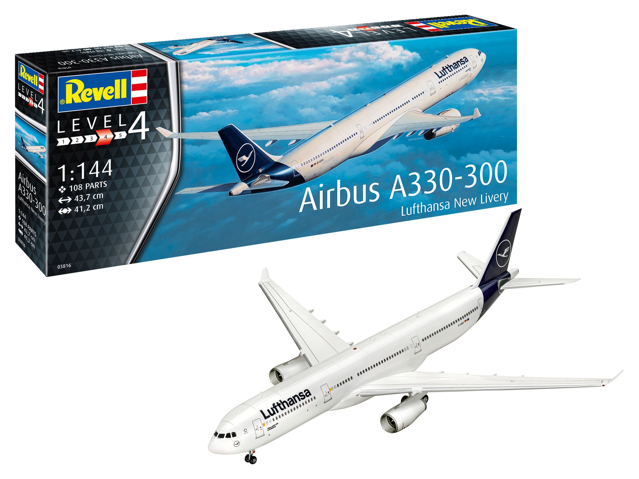 1/144 Airbus A330-300 Lufthansa New Livery