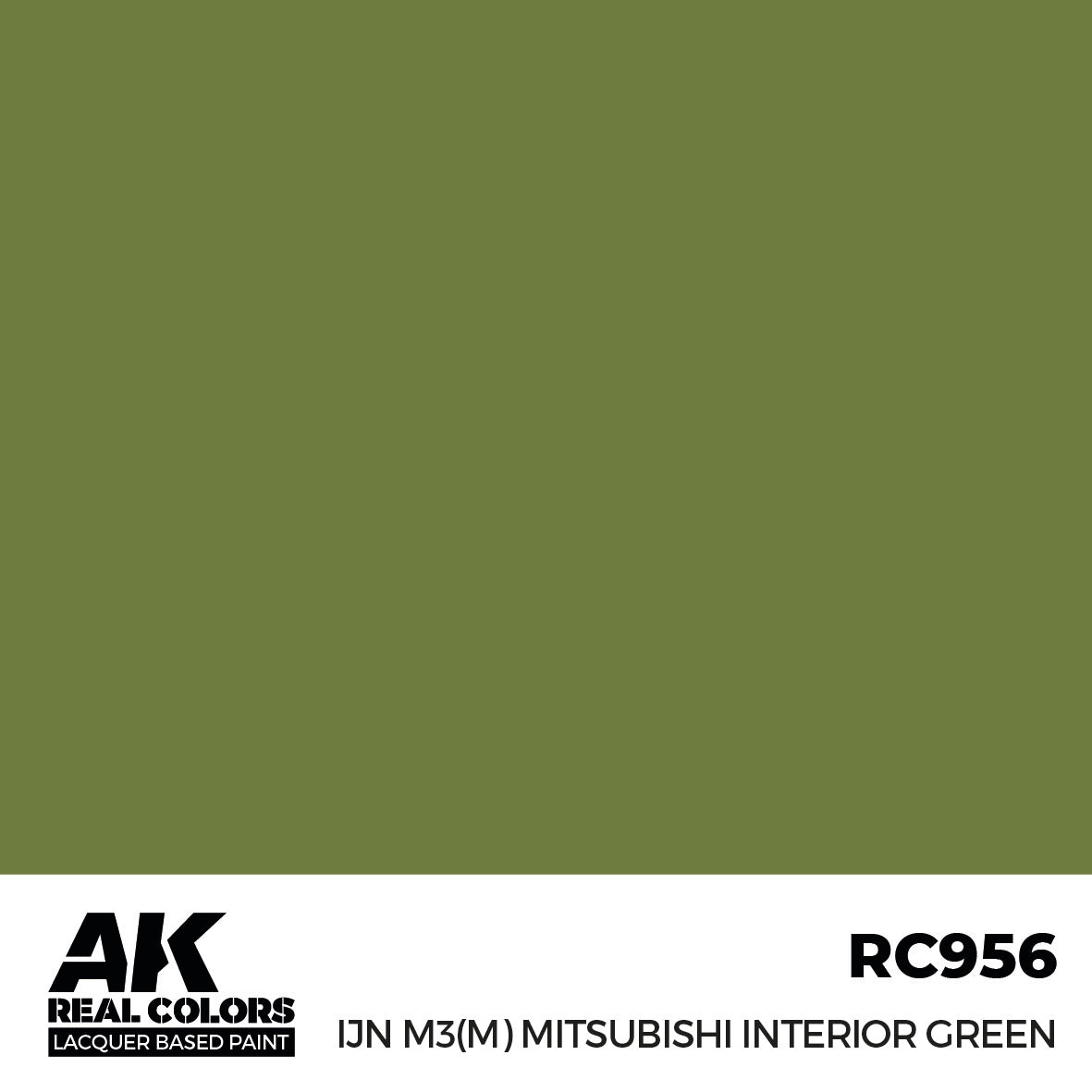 IJN M3 (M) MITSUBISHI Interior Green 17ml