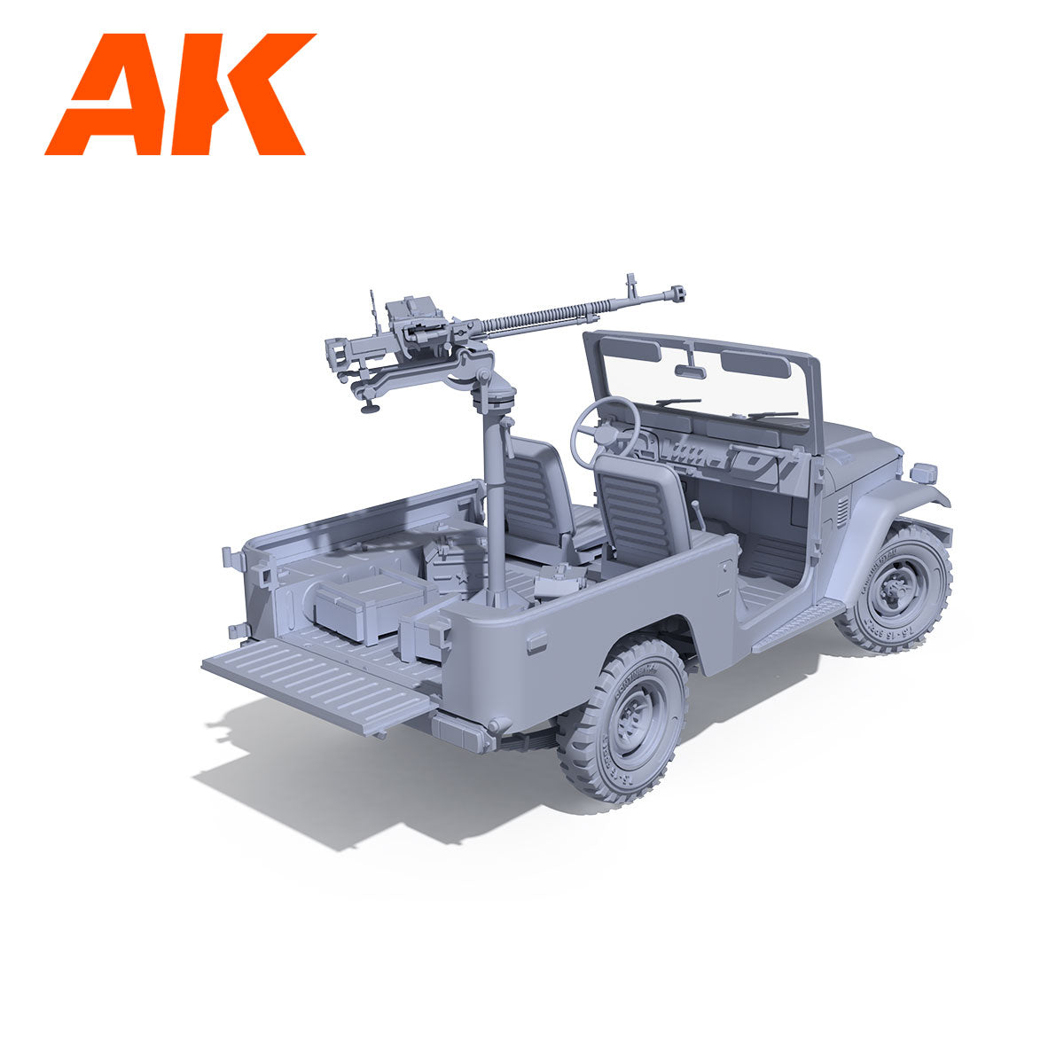 1/35 FJ43 Pickup with DShKM