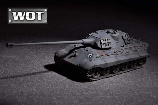 1/72 German King Tiger(Porsche turret)w.105mm kWh L/68