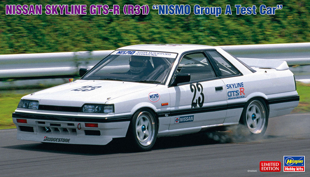 1/24 Nissan Skyline GTS-R (R31) "Nismo Group A Test Car"