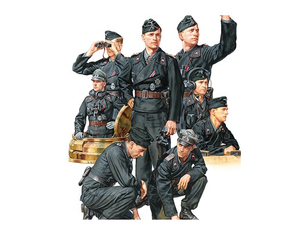 1/35 Wehrmacht Tank Crew Set