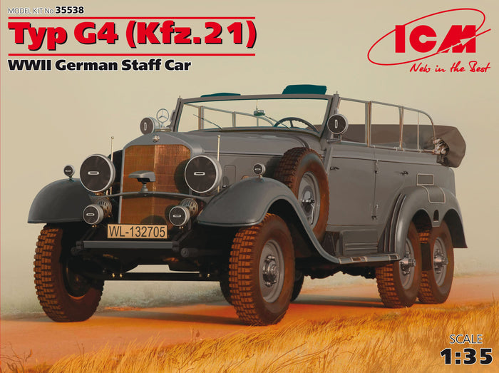 1/35 Typ G4 (Kfz.21) WWII German Staff Car
