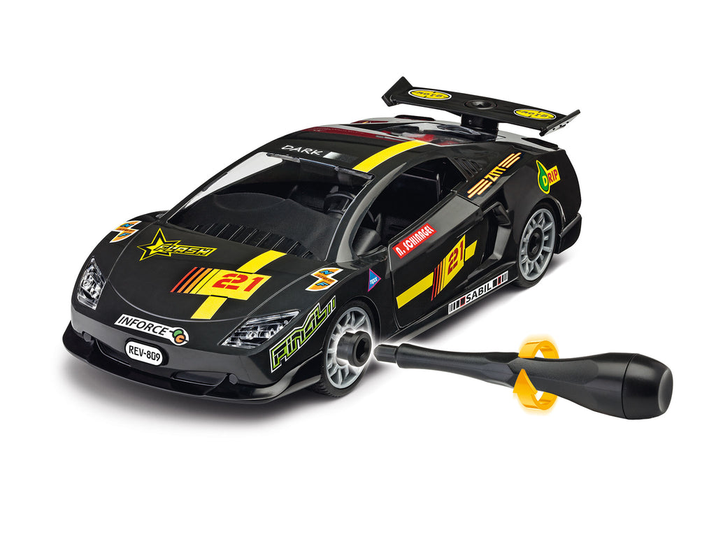 1/20 JUNIOR KIT Racing Car, black