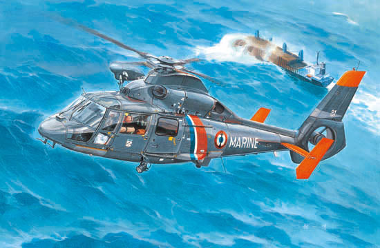 1/35 AS365N2 Dolphin 2 Helicopter