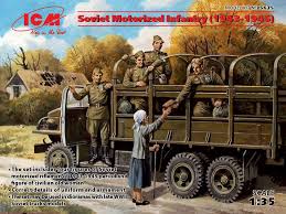 1/35 Soviet Motorized Infantry 1943-19455 figures