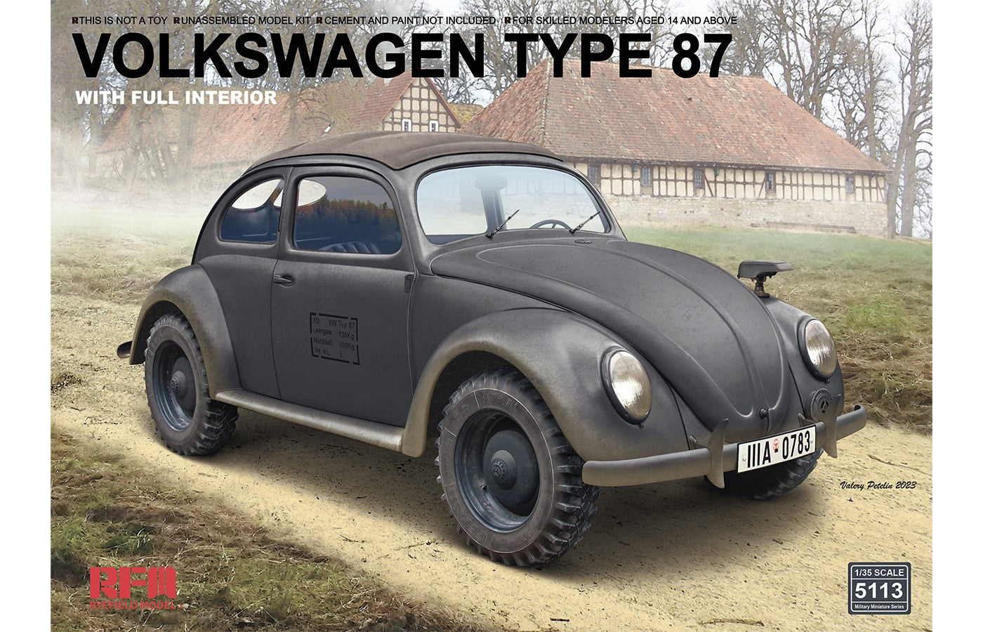 1/35 Volkswagen Type 87 with Full Interior