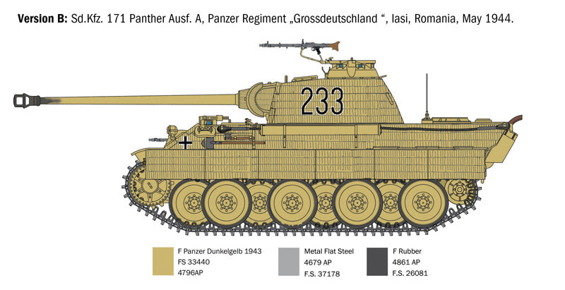 1/35 Sd.Kfz. 171 Panther Ausf. A