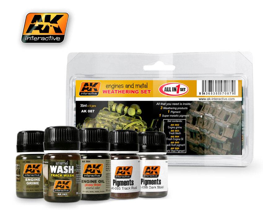 Engines and Metal Weathering Set