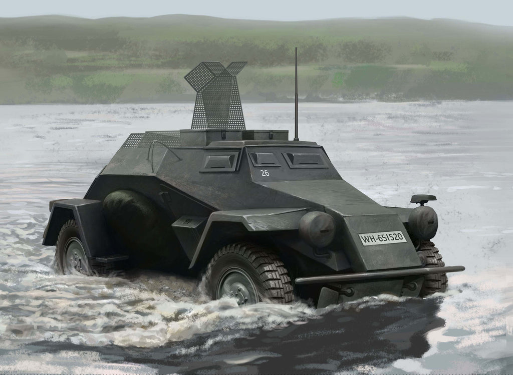 1/48 Sd.Kfz.260, German Radio Communication Vehicle