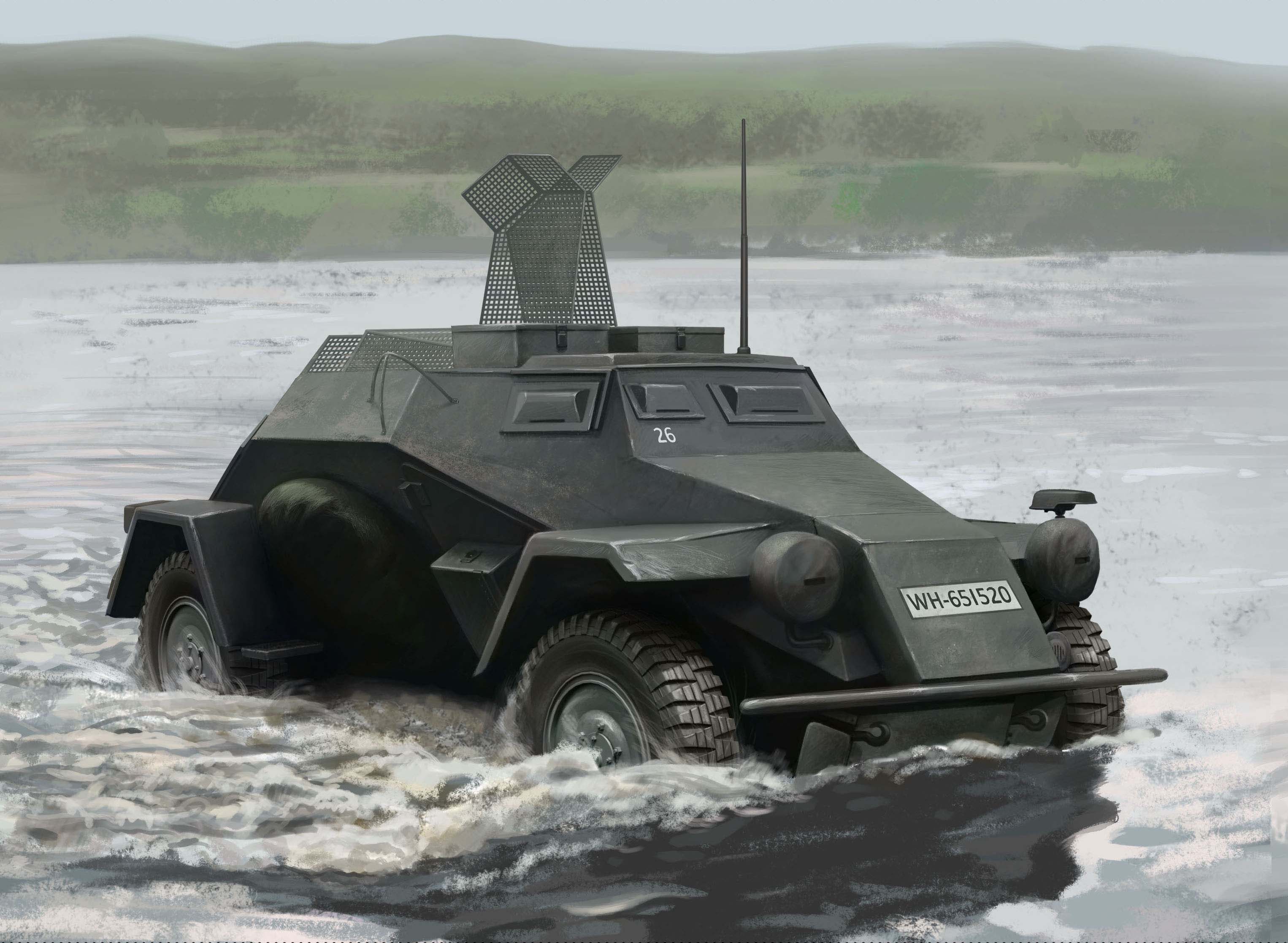 1/48 Sd.Kfz.260, German Radio Communication Vehicle