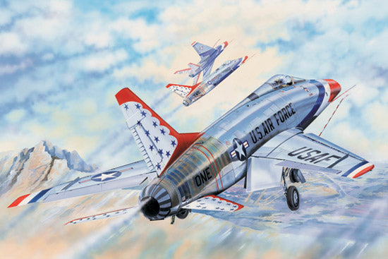 1/32 F-100D in Thunderbirds livery