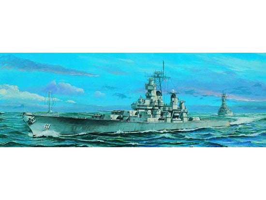 1/700 Schlachtschiff USS Iowa BB-61 1984