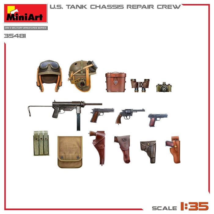 1/35 U.S. Tank Chassis Repair Crew