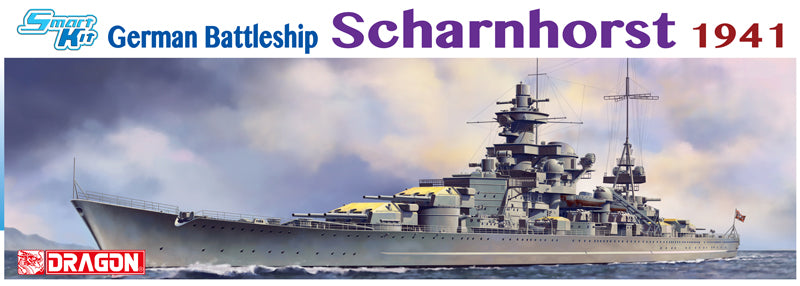 1/350 German Battleship Scharnhorst 1941
